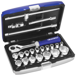 Expert 1/2 Inches Socket 22 Pieces Set