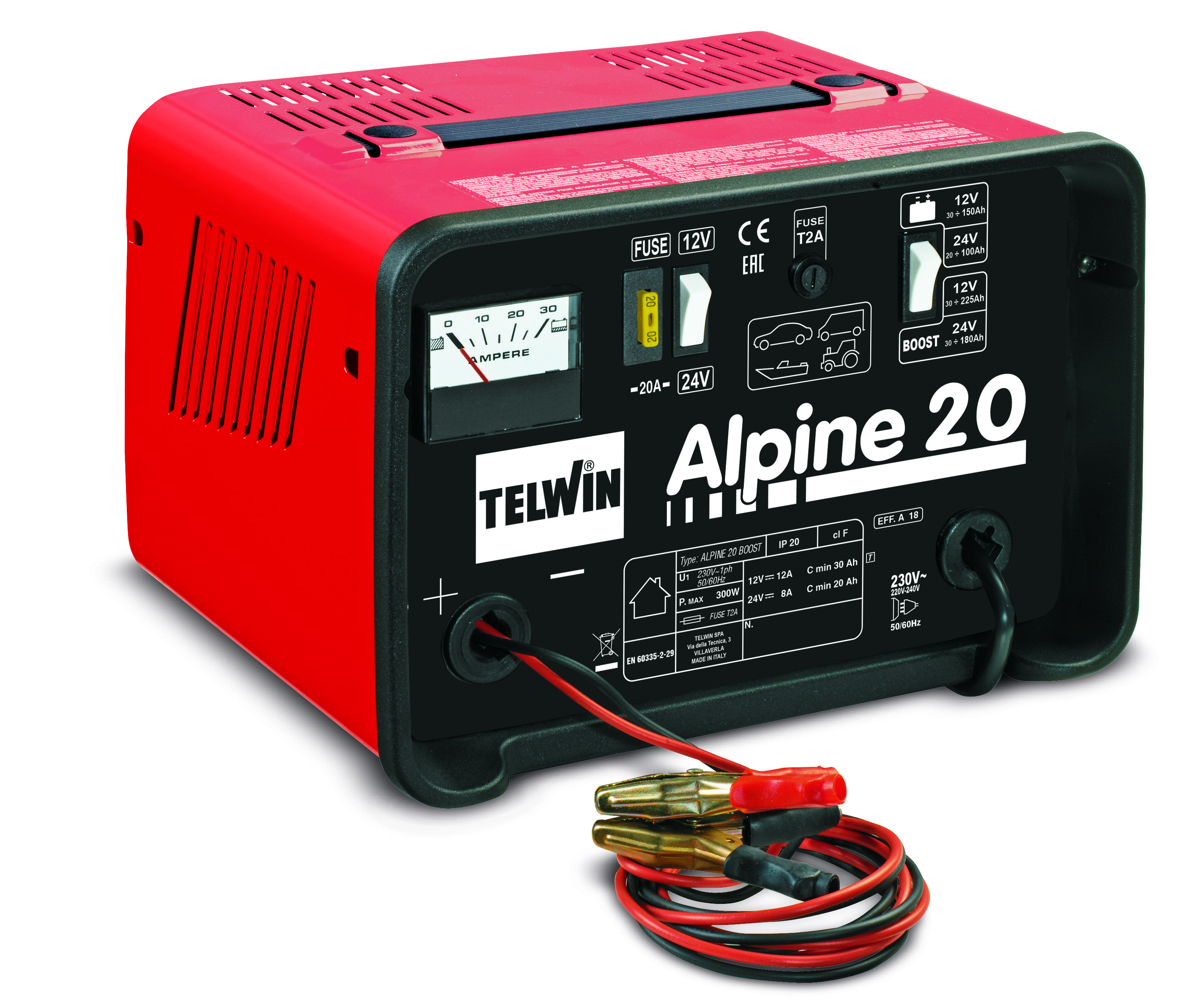 Telwin Alpine 20 Booster 230V 50/60HZ 12-24V
