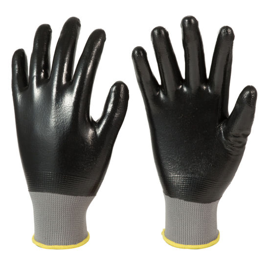 EYEVEX FULLY COATED NITRILE GRIP GLOVES, SGN 902